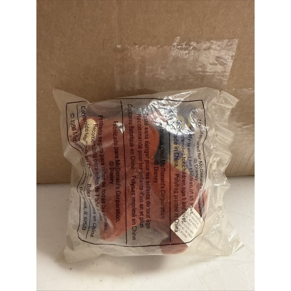 McDonalds Happy Meal Disney Lion King II Simba's Pride Pumbaa Soft Toy #5 New - Picture 2 of 2